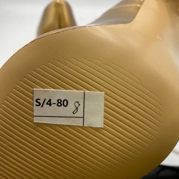 Elegant Gold Stiletto Heels - Picture 8 of 10